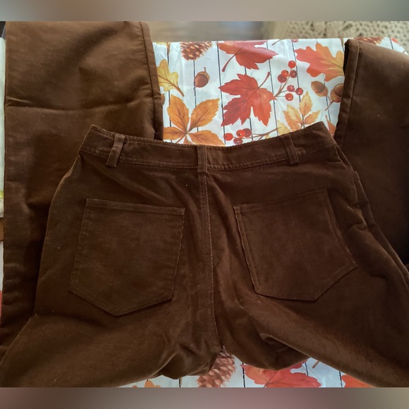 Relativity corduroy women’s pants. Size 8. Chocolate brown - Picture 10 of 10